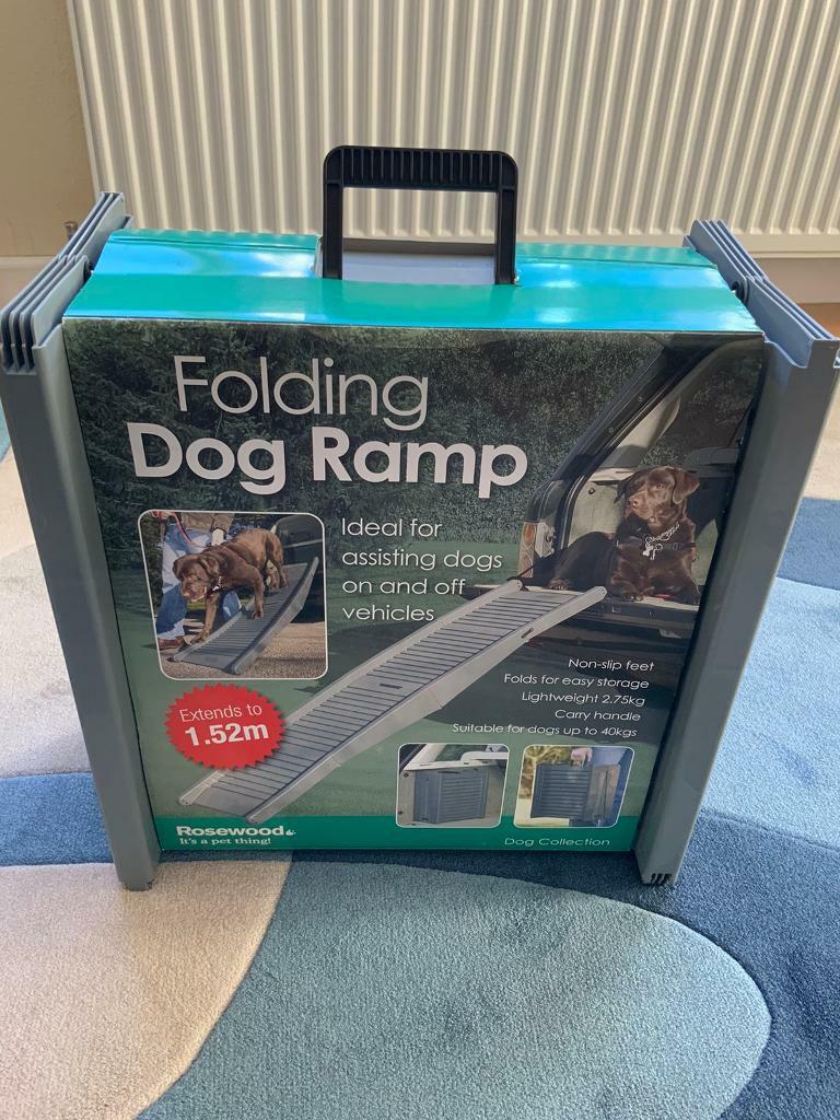 rosewood folding dog ramp